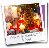 Vous et les préparatifs de Noël