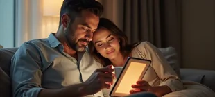 Couple amoureux Cancer - Verseau