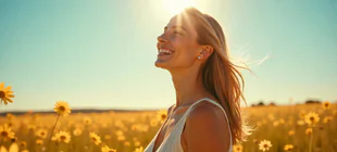 La carte XIX : Le Soleil (joie)